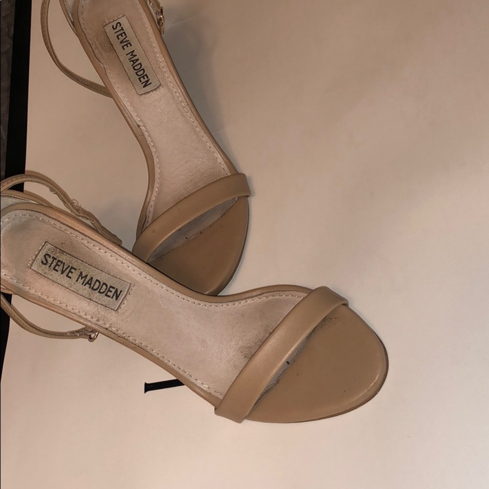 Steve Madden ankle strap heels